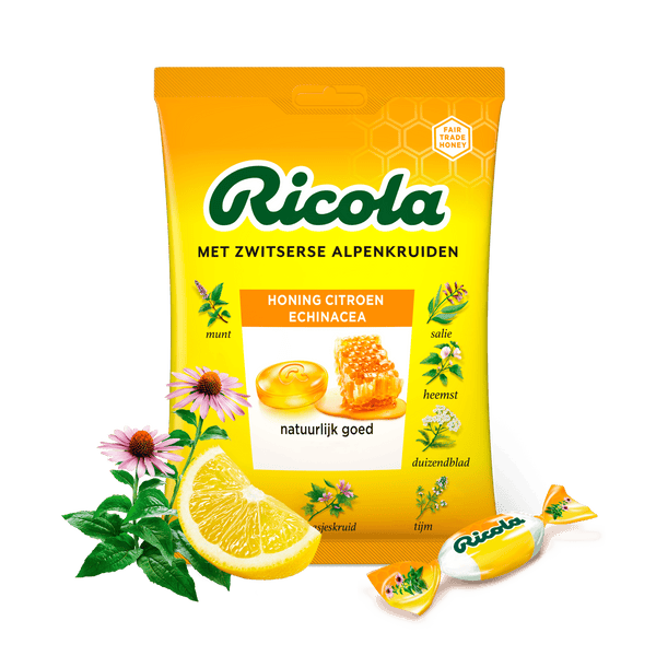 Ricola Honing Citroen Echinacea keelpastilles
