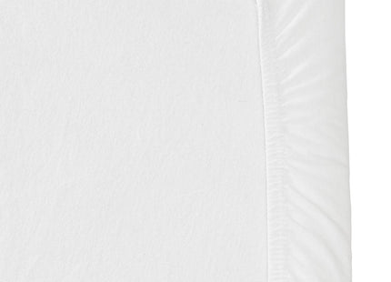 fitted sheet topper - cotton percale - 180x200 - white