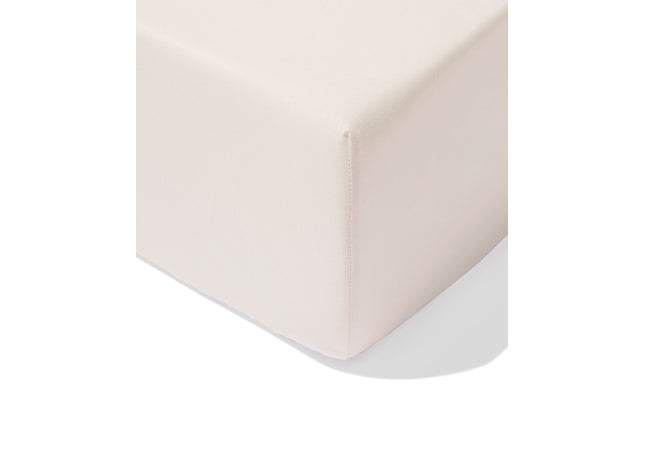 hoeslaken 140x200cm zacht katoen beige