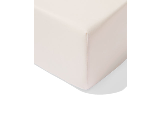 hoeslaken 180x200cm zacht katoen beige