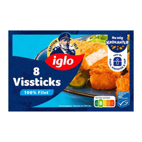 Iglo Fish Fingers 8 pieces