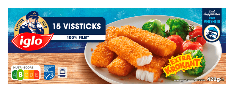 Iglu-Fischstäbchen 15 Stück