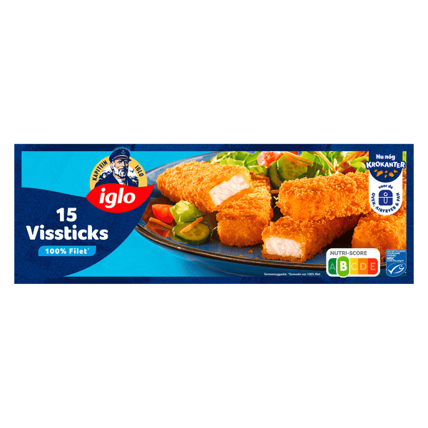 Iglo Vissticks 15 stuks