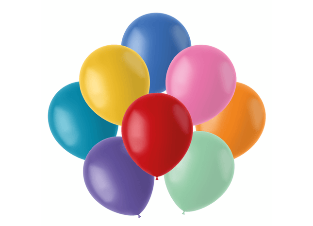 Folat Mixcolor pop ballonnen 23cm