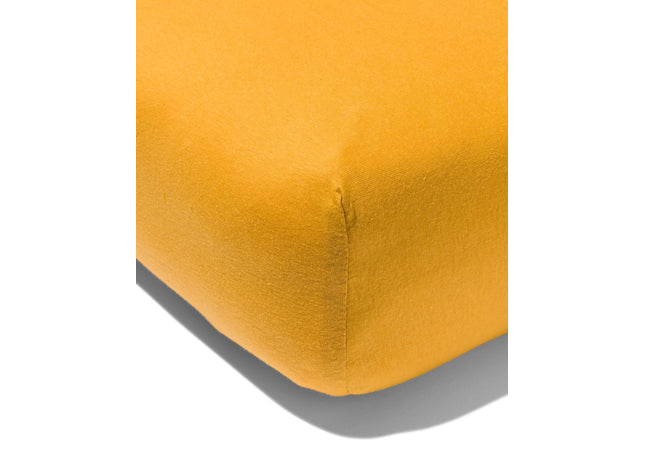 hoeslaken 70x150cm jersey geel
