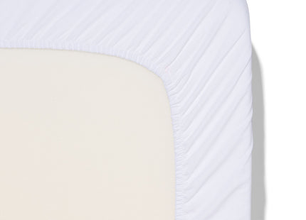 toddler fitted sheet soft cotton 70x150 white