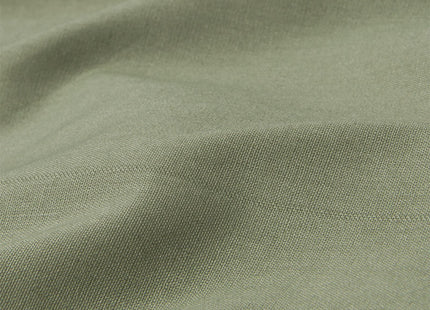 topper fitted sheet soft cotton 180x200 green