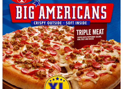 Dr. Oetker Big Americans XL pizza triple meat