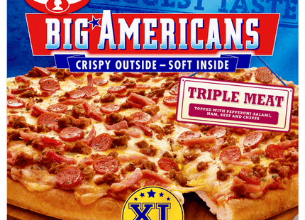 Dr. Oetker Big Americans XL pizza triple meat