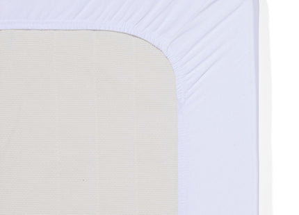 fitted sheet jersey180x220 white