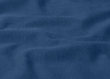 fitted sheet soft cotton 80x200 blue