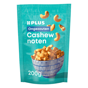Cashewnoten ongezouten