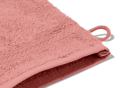 washandje zware kwaliteit - roze