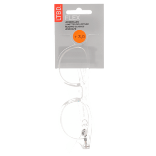 LTBD FLEX leesbril kleurloos +3  Dutchshopper