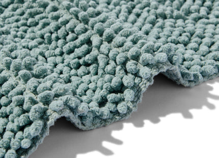 badmat 60x120 chenille groenblauw