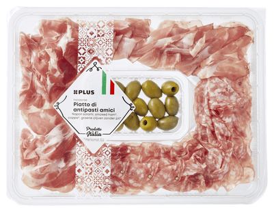 Piatto di antipasti amici