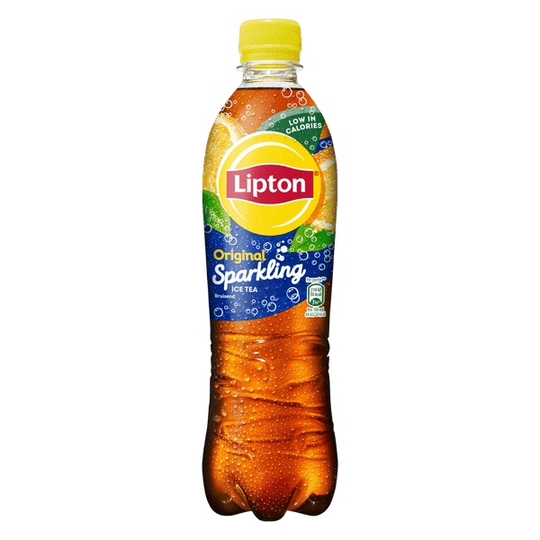 Lipton sparkling iced tea chilled