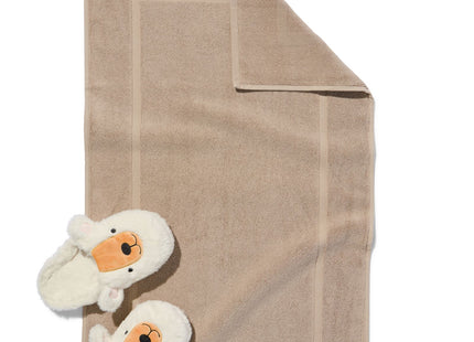 bath mat 50x85 heavy quality taupe