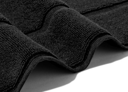 bath mat 50x85 heavy quality black