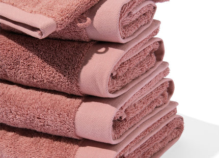 washcloth hotel quality extra soft deep pink