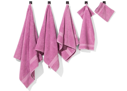 washand zware kwaliteit violet roze