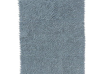 bath mat 50x80 chenille ice blue