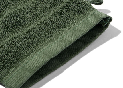 hotel washcloth extra heavy structure green