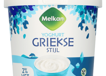 Melkan yoghurt Griekse stijl 2%