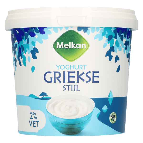 Melkan yoghurt Griekse stijl 2%