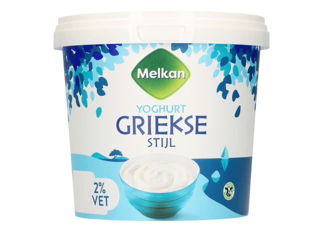 Melkan yoghurt Griekse stijl 2%