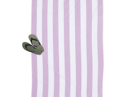 beach towel velvet 90x180 stripes