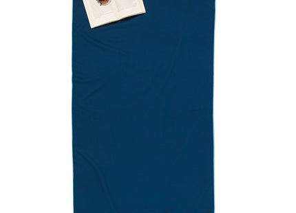 handdoek microvezel 70x140 blauw