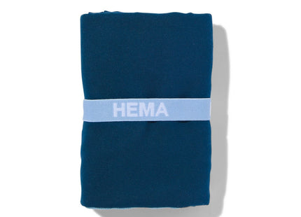 handdoek microvezel 70x140 blauw