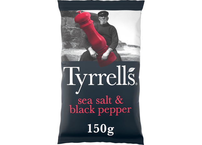 Tyrrell's Meersalz und schwarzer Pfeffer