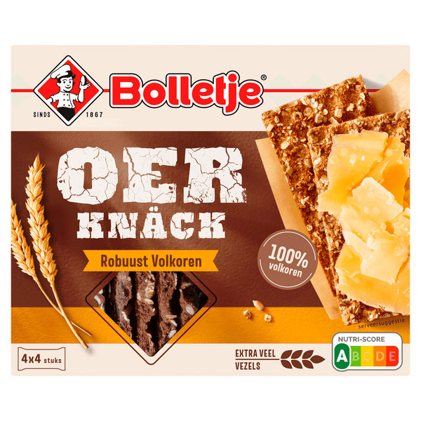 Bolletje Oerknäck robust Vollkorn
