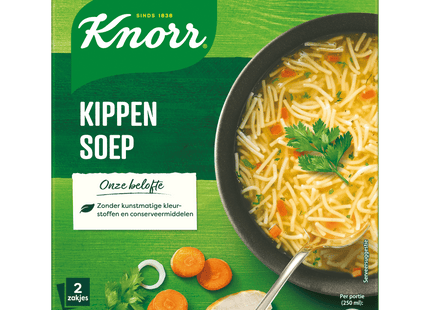 Knorr Dubbelpak soep Kip