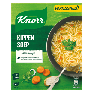 Knorr Dubbelpak soep Kip