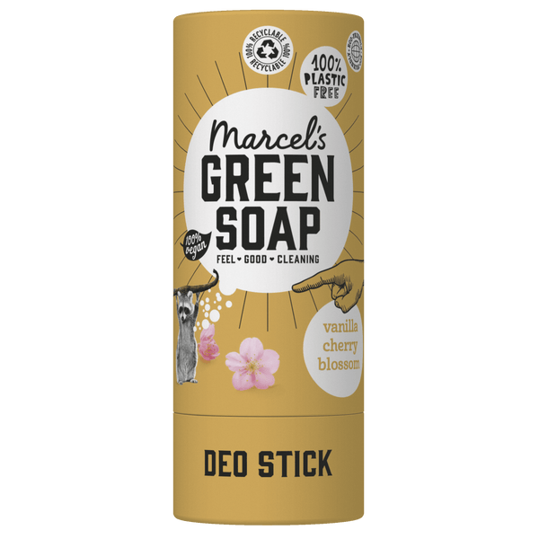 Marcel's Green Soap Deodorant Stick Vanilla & Cherry Blossom