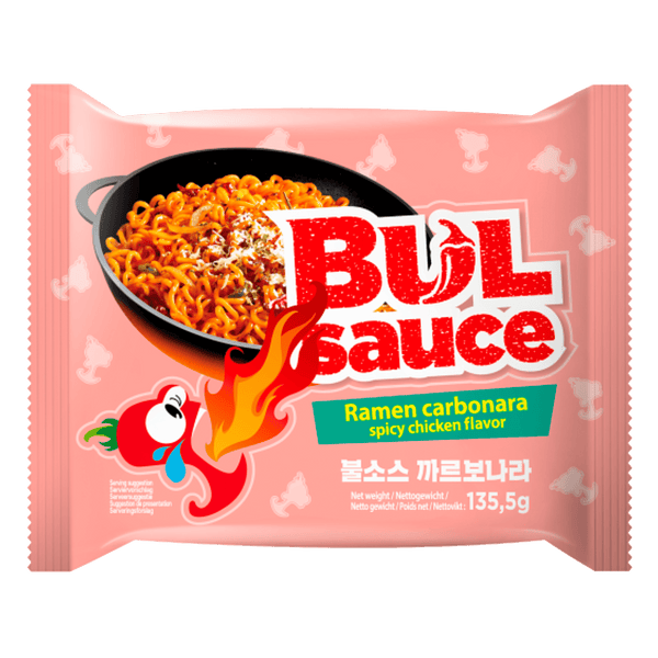 Bulsauce Carbonara Nudeln