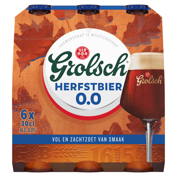 Grolsch Autumn Beer 0.0 Bottle