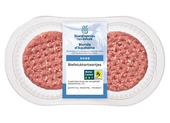 Boerentrots Biefstuktartaartjes 2 stuks