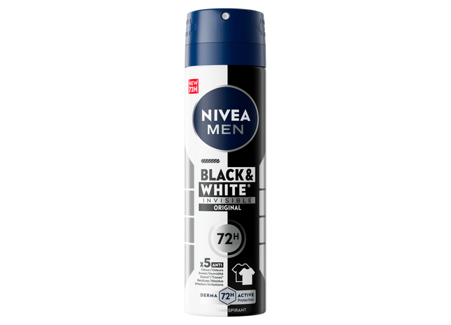 Nivea For Men Deo spray invisible black&white