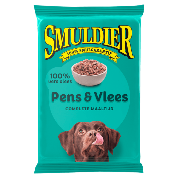 Smuldier Pens & vlees compleet