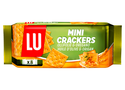 Lu Mini crackers olive &amp; oregano