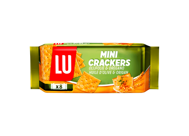 Lu Mini crackers olijf & oregano