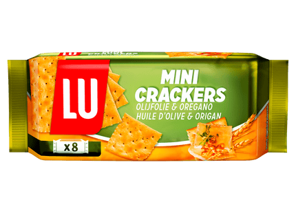 Lu Mini crackers olive &amp; oregano