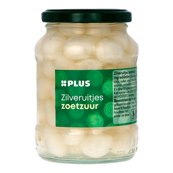 Sweet and sour silver onions