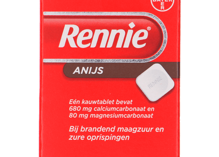 Rennie Kauwtablet anijs