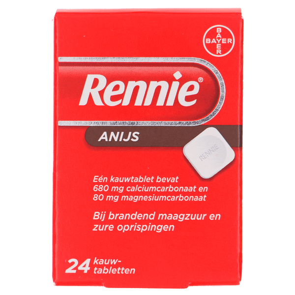 Rennie Kauwtablet anijs