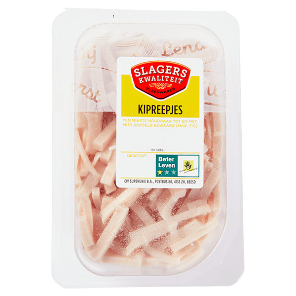 Metzgerqualität Hähnchenstreifen